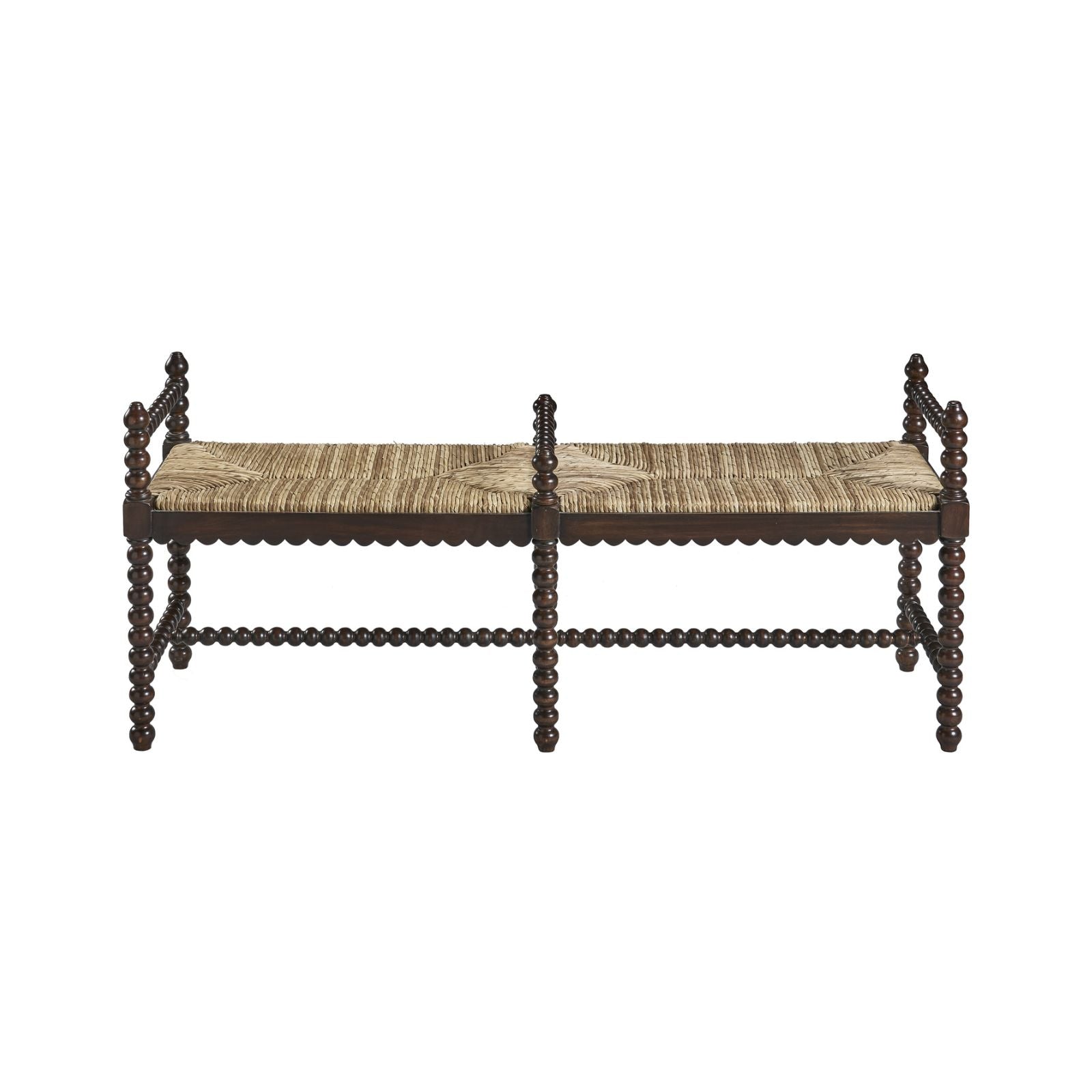 Bobbin Bench in Umber