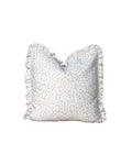 Ruffle Edge Pillow in Sand Greenwich Floral