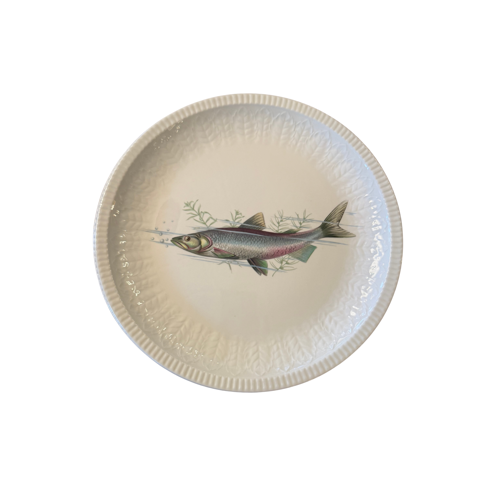 Ironstone Fish Plate- II