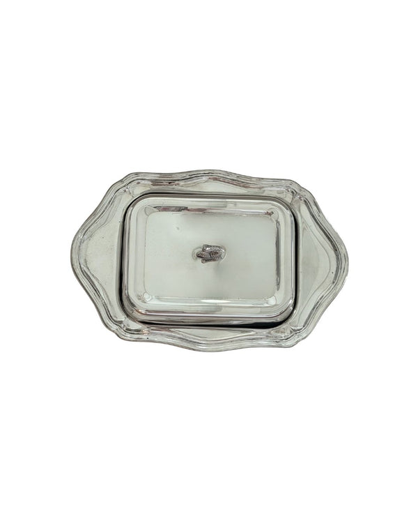Vintage Scandinavian Butter Dish