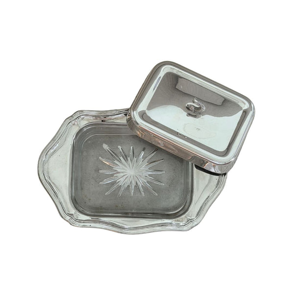 Vintage Scandinavian Butter Dish