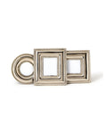 Silver Beaded Frame Set