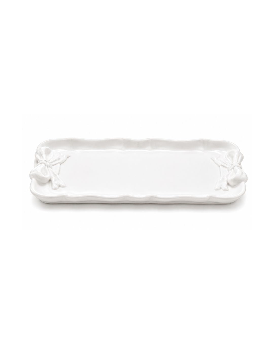 Ivory Bow Tray