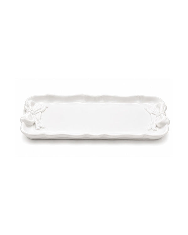 Ivory Bow Tray