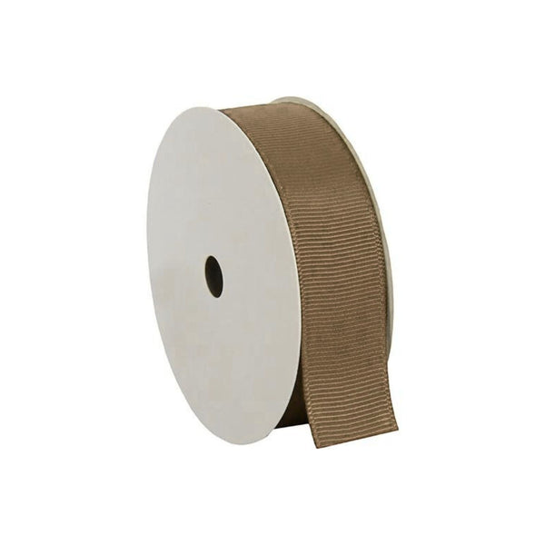 7/8 Khaki Grosgrain Ribbon