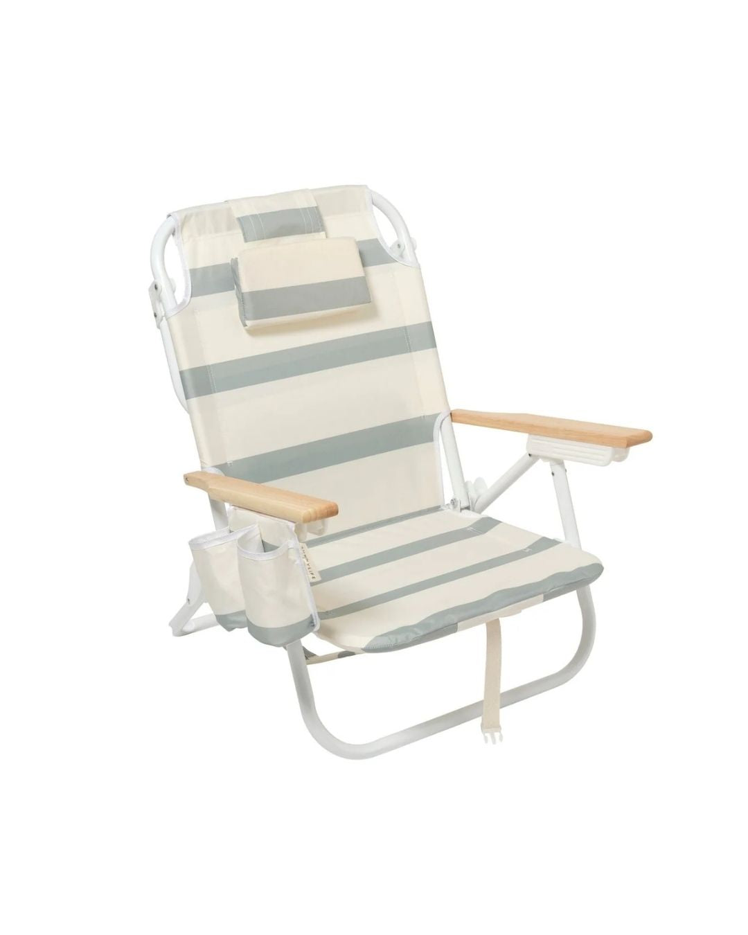 Beach Chair - Sage Stripe