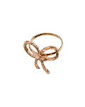 Brass Bow Napkin Ring