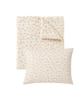 French Rose Crib Blanket Set
