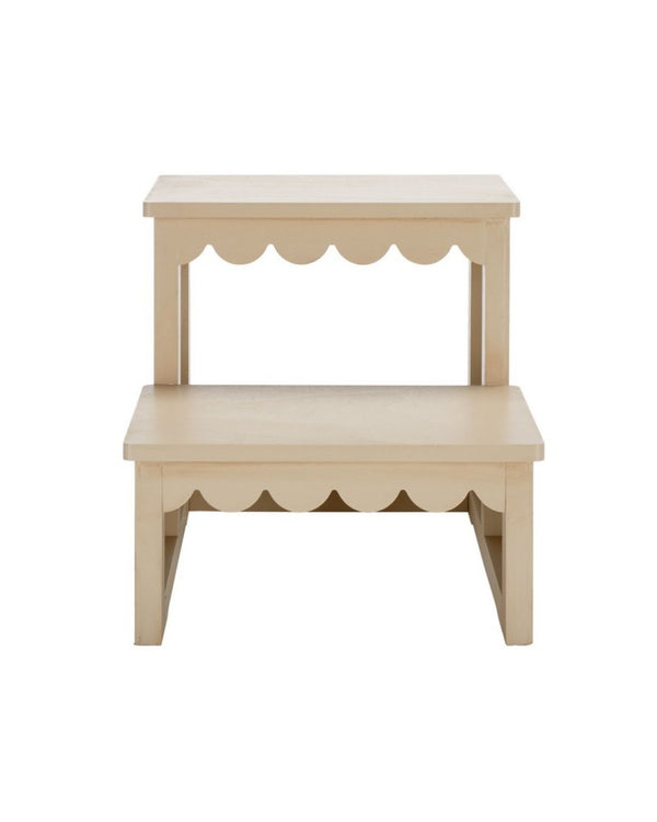 Scallop Step Stool