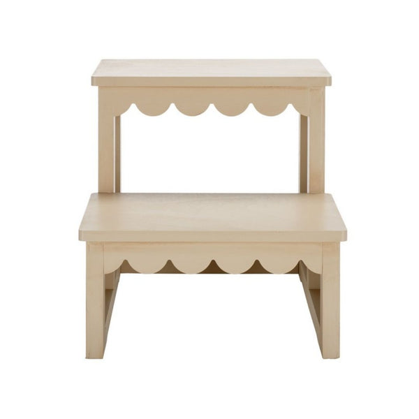 Scallop Step Stool