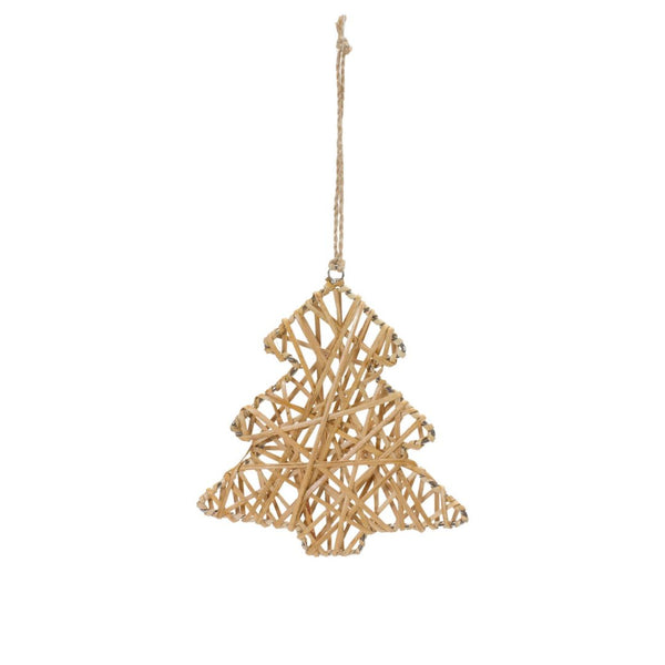 Rattan Tree Ornament