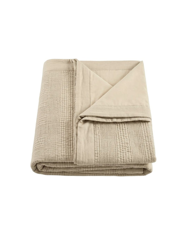 Calla Coverlet in Dune