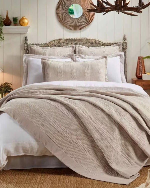 Calla Coverlet in Dune