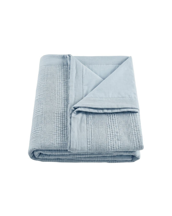 Calla Coverlet in Sky
