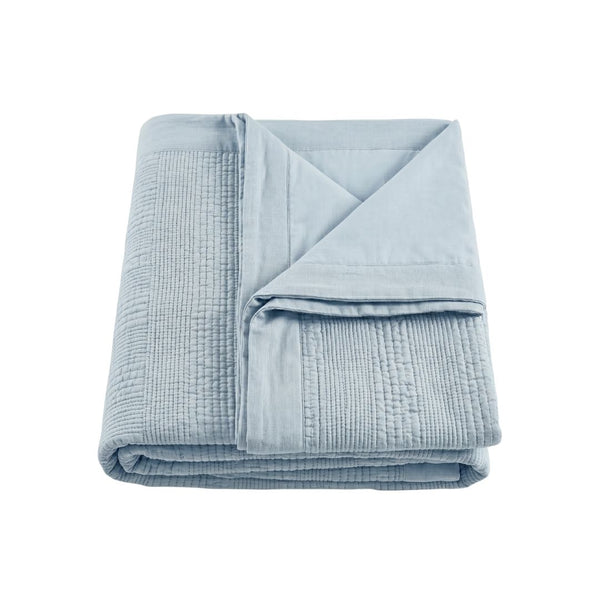 Calla Coverlet in Sky