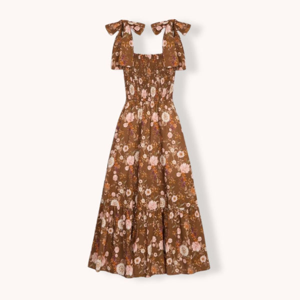 Emma Bow Maxi Dress