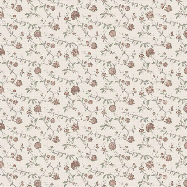 Adelaide Wallpaper in Terracotta