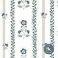 Annabelle Floral Fabric in Navy