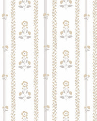 Annabelle Floral Fabric in Natural