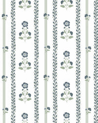 Annabelle Floral Fabric in Navy