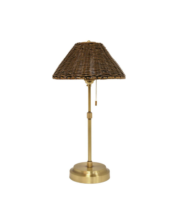 Anson Table Lamp in Antique Brown