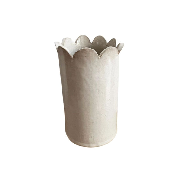 Avignon Scalloped Vase