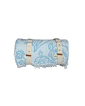 Bay Blue Floral Beach Blanket