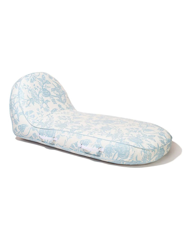Bay Blue Floral Pool Lounger