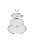 Beaded Three-Tier Stand