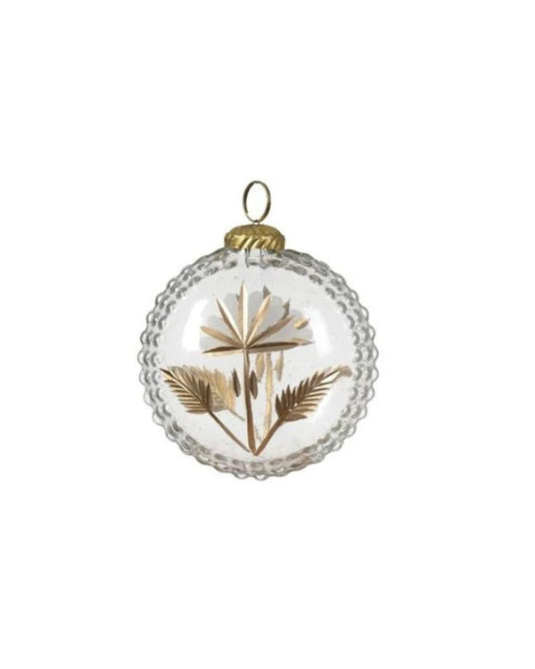 Beaded Flora Ornament