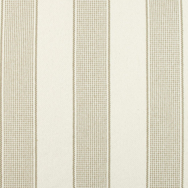 Beige Woven Cabana Stripe Fabric