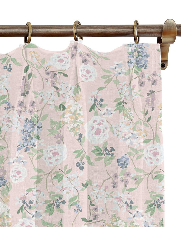 Betty in Crystal Pink Drapery Panel