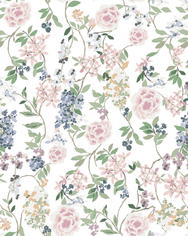 Betty Fabric in White