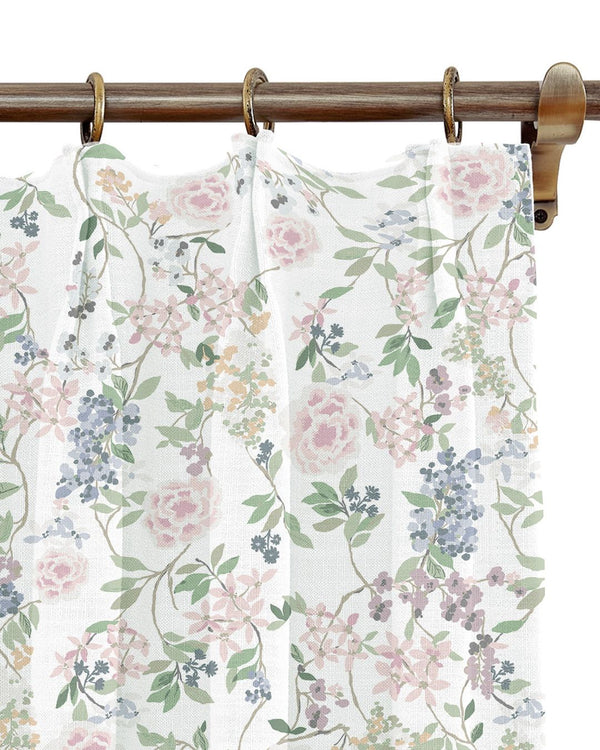 Betty in White Drapery Panel