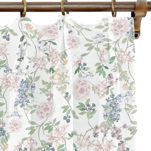 Betty in White Drapery Panel