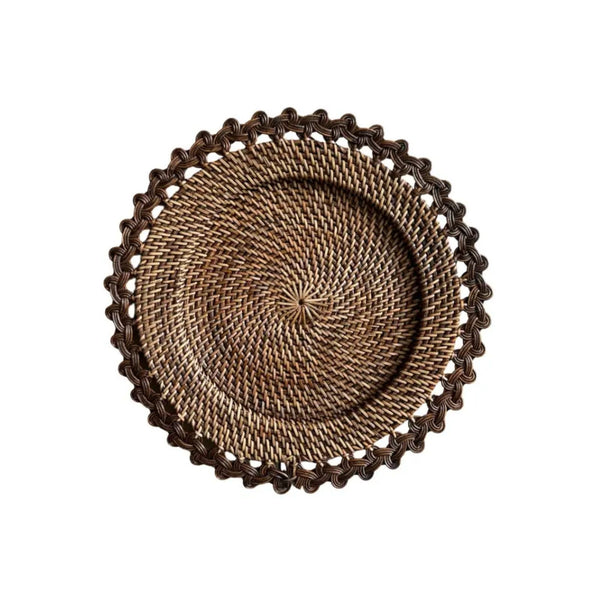 Blanche Woven Charger