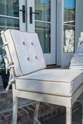 Riviera Counter Stool in Alabaster