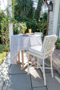 Riviera Counter Stool in Alabaster