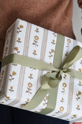 Ruthie Stripe Wrapping Paper in Natural