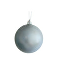 Gray Frosted Ornament