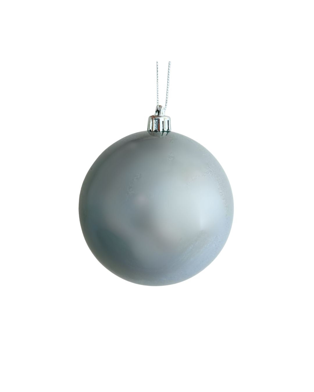 Gray Frosted Ornament