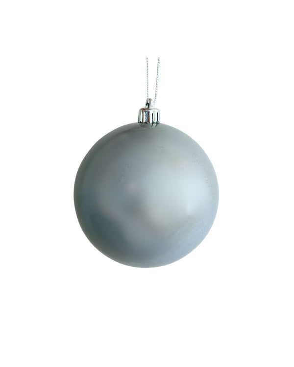 Gray Frosted Ornament