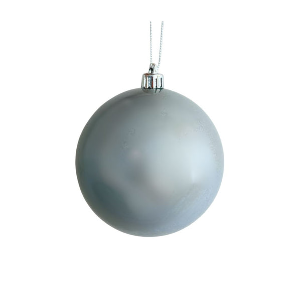 Gray Frosted Ornament