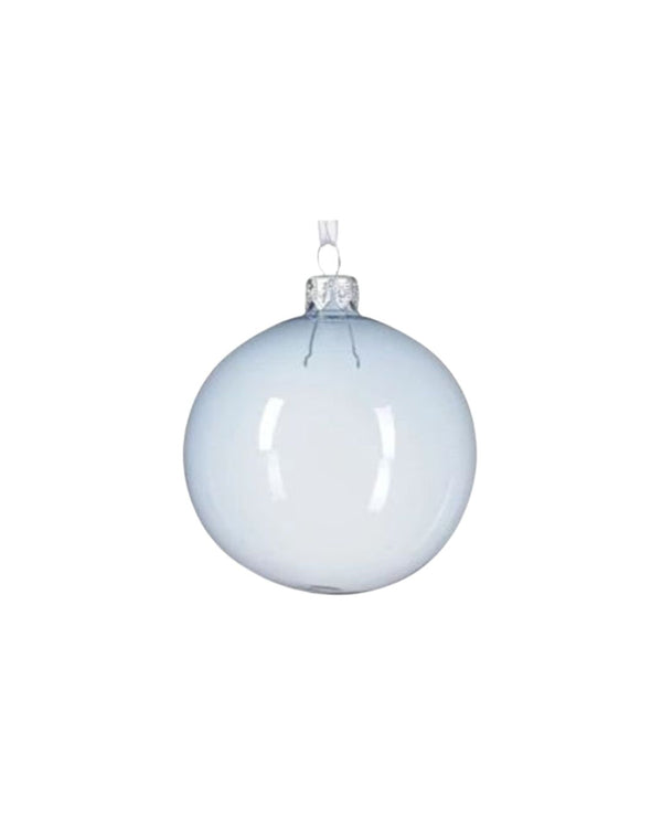 Blue Pastel Glass Ornament