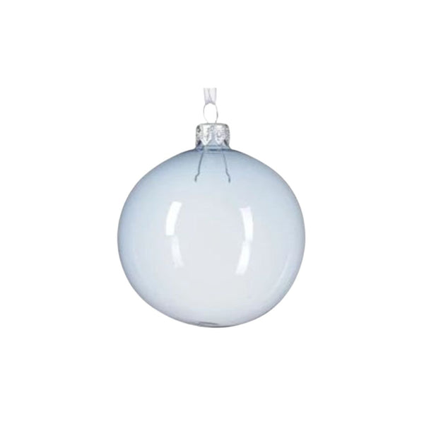 Blue Pastel Glass Ornament
