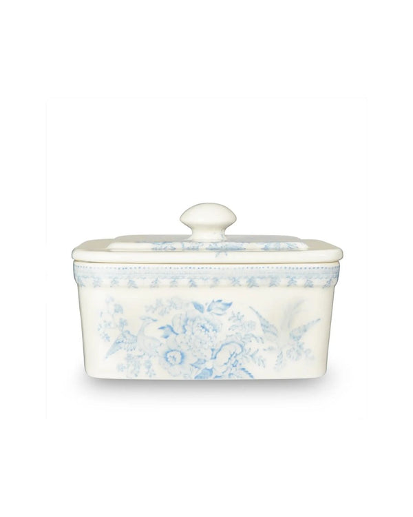 Blue Pheasant Butter Dish