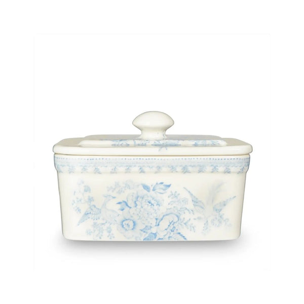Blue Pheasant Butter Dish