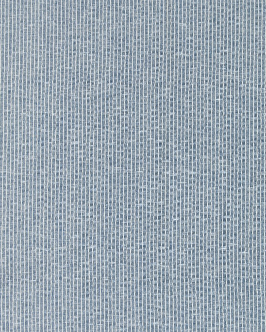 Blue Pinstripe Fabric