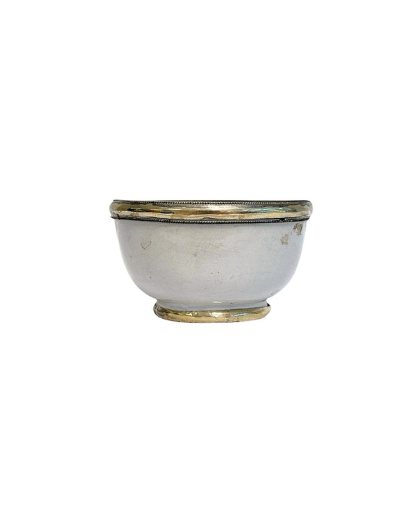 Blue and Silver Vintage Trinket Bowl