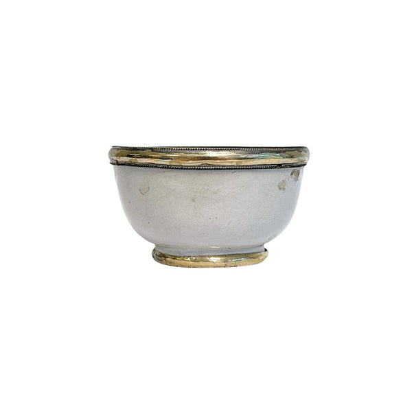 Blue and Silver Vintage Trinket Bowl